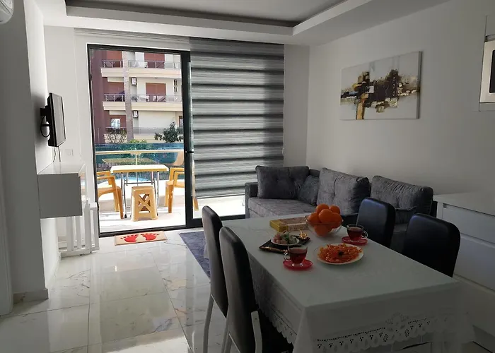 1+1 Elite Marine Rasidence У Пляжа Клеопатры Alanya