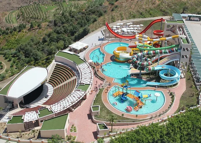Gold City 1+1 Villa In Free Aquapark Alanya